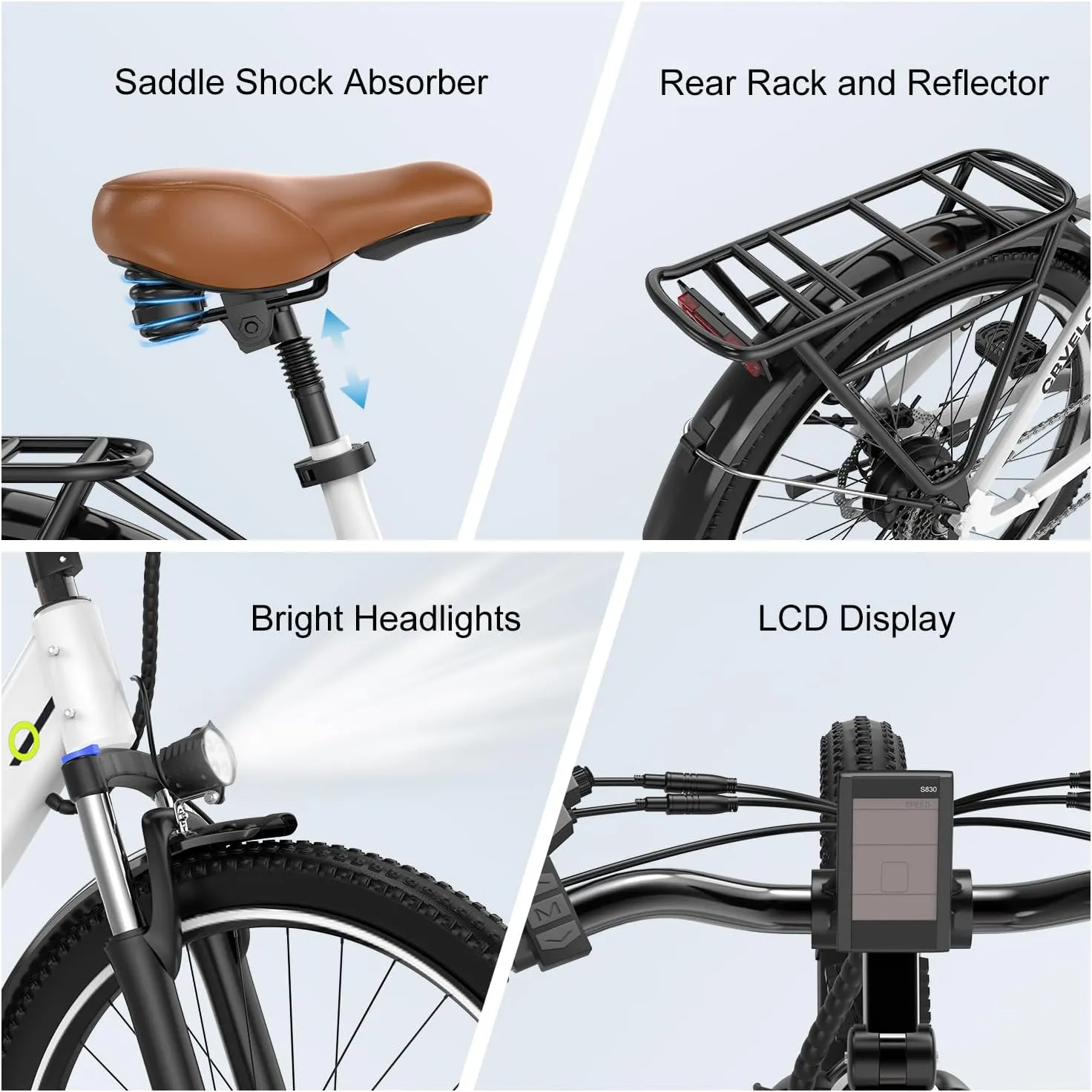 1000W Ebikes for Adults，80 Miles Max Range Removable Battery Ebike，26" Electric Bike for Adults Adult Electric Bike for Commute（7-Speed）