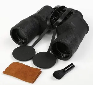 10X50 Binoculars for Adult HD Metal Body Wide Angle Binoculars Outdoor FMC High Transmittance Telescope Anti-Pressure and Shockproof Hunting Travel