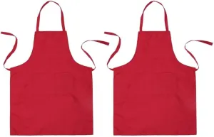 2 Pcs Home Bib Peacock Plates Solid Color Bib Clay Pot for Cooking Tissue Travel Holder Waterproof Bibs