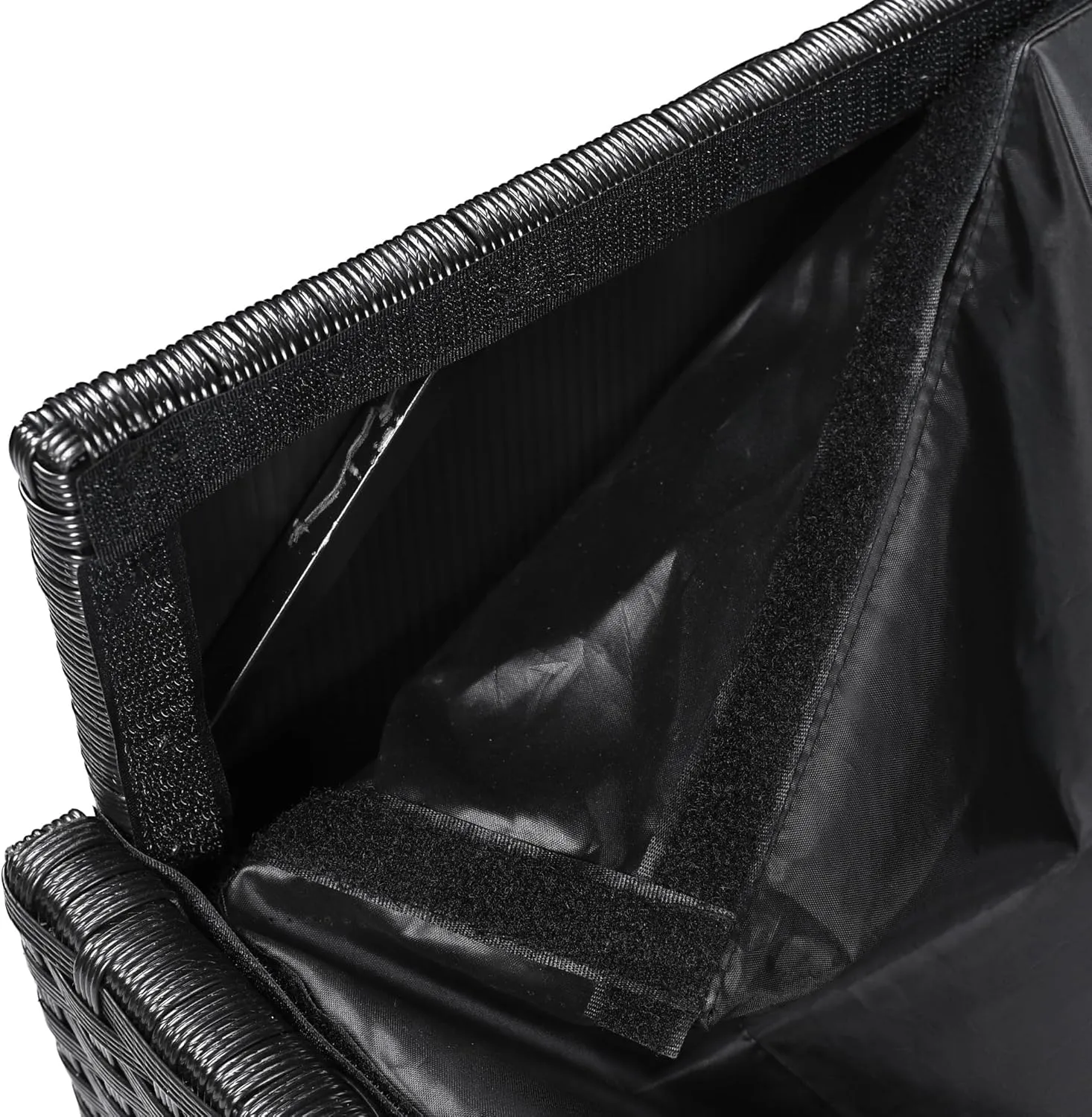 230 Gallon Resin Deck Box, Waterproof Outdoor Storage Box with Wheels, Lockable Lid and Handles, Large Deck Storage Boxes for Outdoor Gear, Patio Furniture Cushion, Gardening Tools, Black