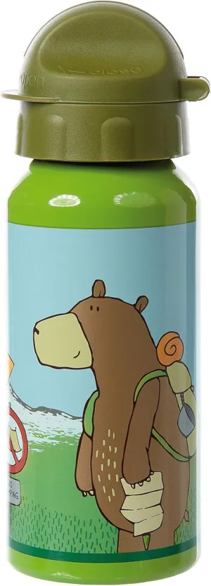 24768 Water Bottle, Forest Grizzly, Green, 18 x 6.5 x 6.5 cm