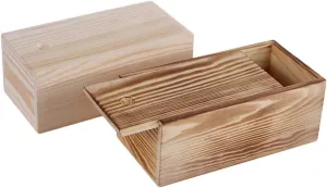 2pc Wooden Souvenir Boxes Jewelry Collection Case Watch Storage Water-resistant Timeless Style