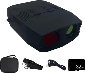 3" Night Vision Binoculars,4K Infrared Night Vision Scope,Can Save Photo and Video,with 32GB Memory Card,Built-in 5000MAH Lithium Battery,for Camping