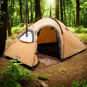 4 Season  2 Person Waterproof Tent with Chimney Jack