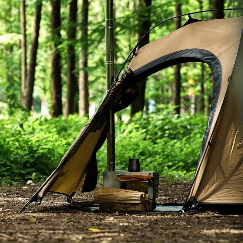 4 Season  2 Person Waterproof Tent with Chimney Jack