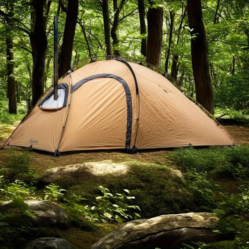 4 Season  2 Person Waterproof Tent with Chimney Jack