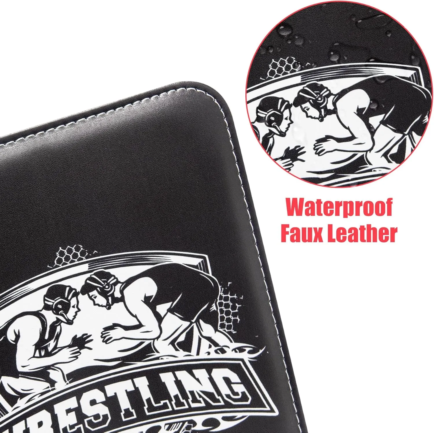 480 Pockets Wrestling Card Binder for WWE Trading Cards 2024-2025,Portable Waterproof Storage Bag with Removable Sleeves for Sports WWE UFC Cards Collectors