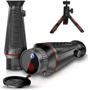 4K Digital Night Vision Monocular with Infrared Illuminator & Video Recording, 1314ft Long Distance, Night Vision Goggles Binoculars for Hunting, Camping, Surveillance with 32 GB SD Card