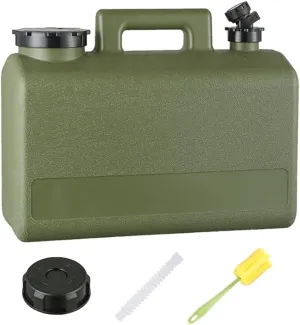 5.28 Gallon (20L) Camping Water Jug, Portable Camping Water Containers with Spigot, BPA Free Large Emergency Water Storage for Camping, Vehicle, Car, Outdoor Hiking, Picnic