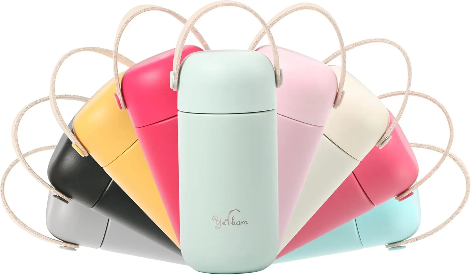 5.5oz Mini Tumbler Stainless Steel Vacuum Insulated Water Bottle Double Wall Thermos Flask Small Size BPA Free Leakproof (Blue-bubble gum Combo)