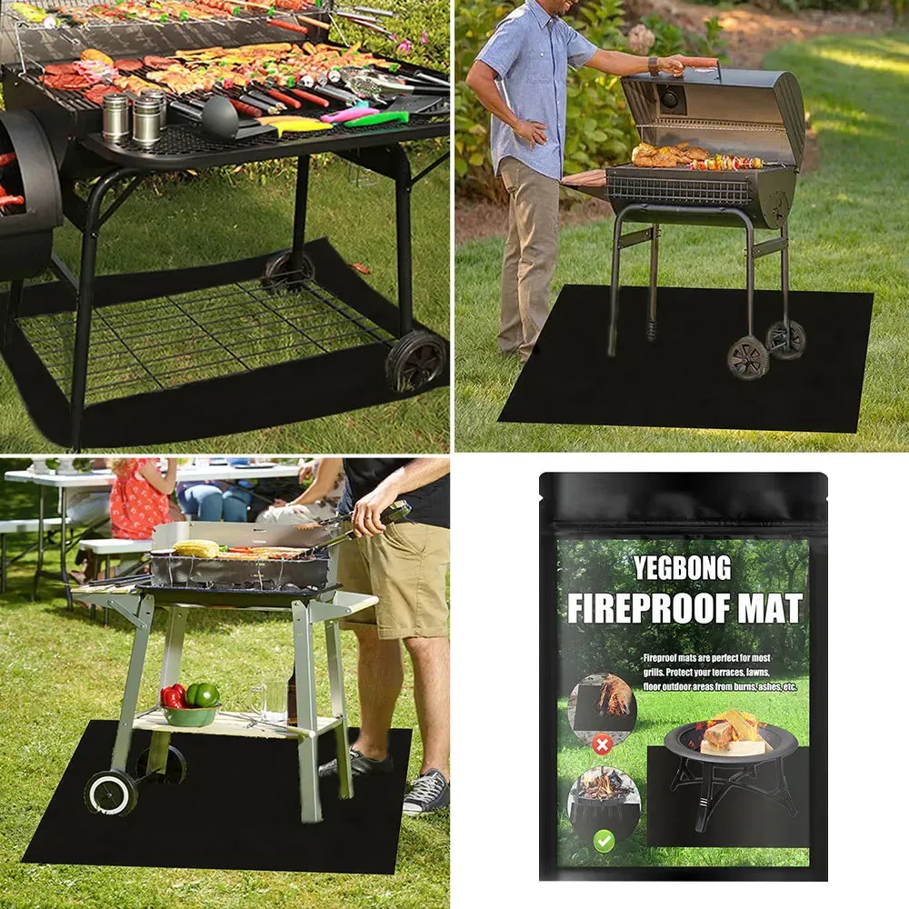 60/72 Inch Fireproof BBQ Mat