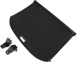 ACROPIX Retractable Cargo Cover Rear Trunk Cover Shield Shade Adjustable Fit for Nissan Kicks 2018-2023 Retractable Privacy Cover Black - Pack of 1