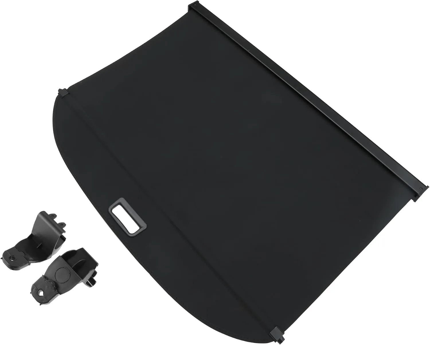 ACROPIX Retractable Cargo Cover Rear Trunk Cover Shield Shade Adjustable Fit for Nissan Kicks 2018-2023 Retractable Privacy Cover Black - Pack of 1