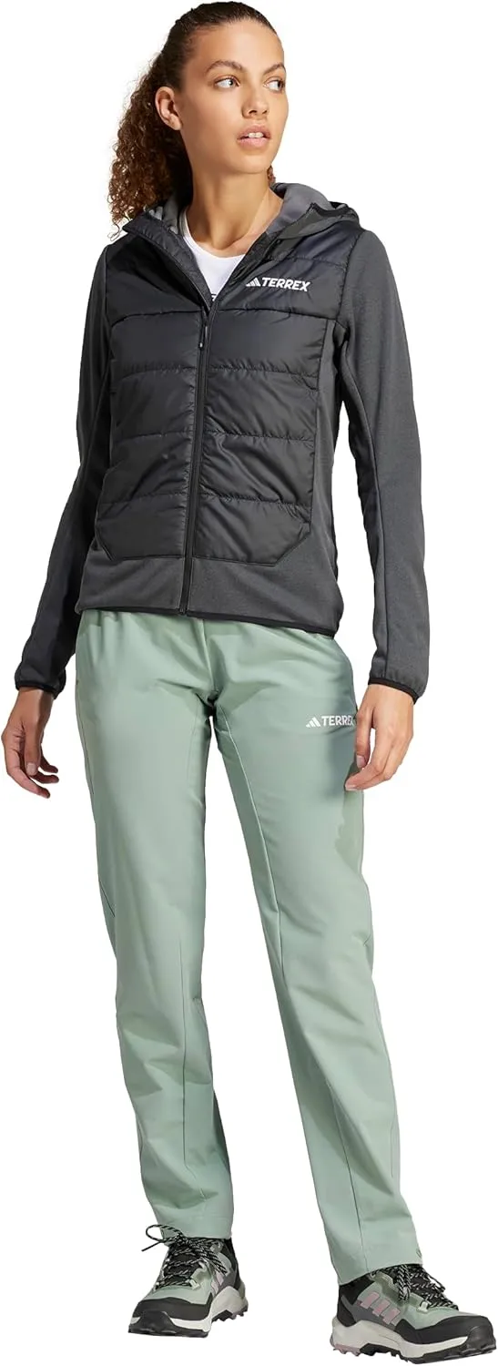 adidas Women's Terrex Multi Hybrid Insulated Hiking Hooded Jacket