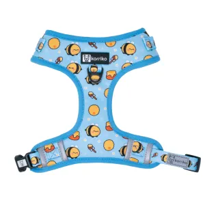 adjustable harness with front-clip - honey bee 1 large left!