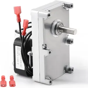 Adviace 80P20278-R Auger Motor for St Croix York Insert & Auburn & Hastings & Afton Bay & SCF-050 & Prescott EXL/EXP & Lancaster Pellet Stove, 2 RPM Auger Motor for St Croix Pellet Stove