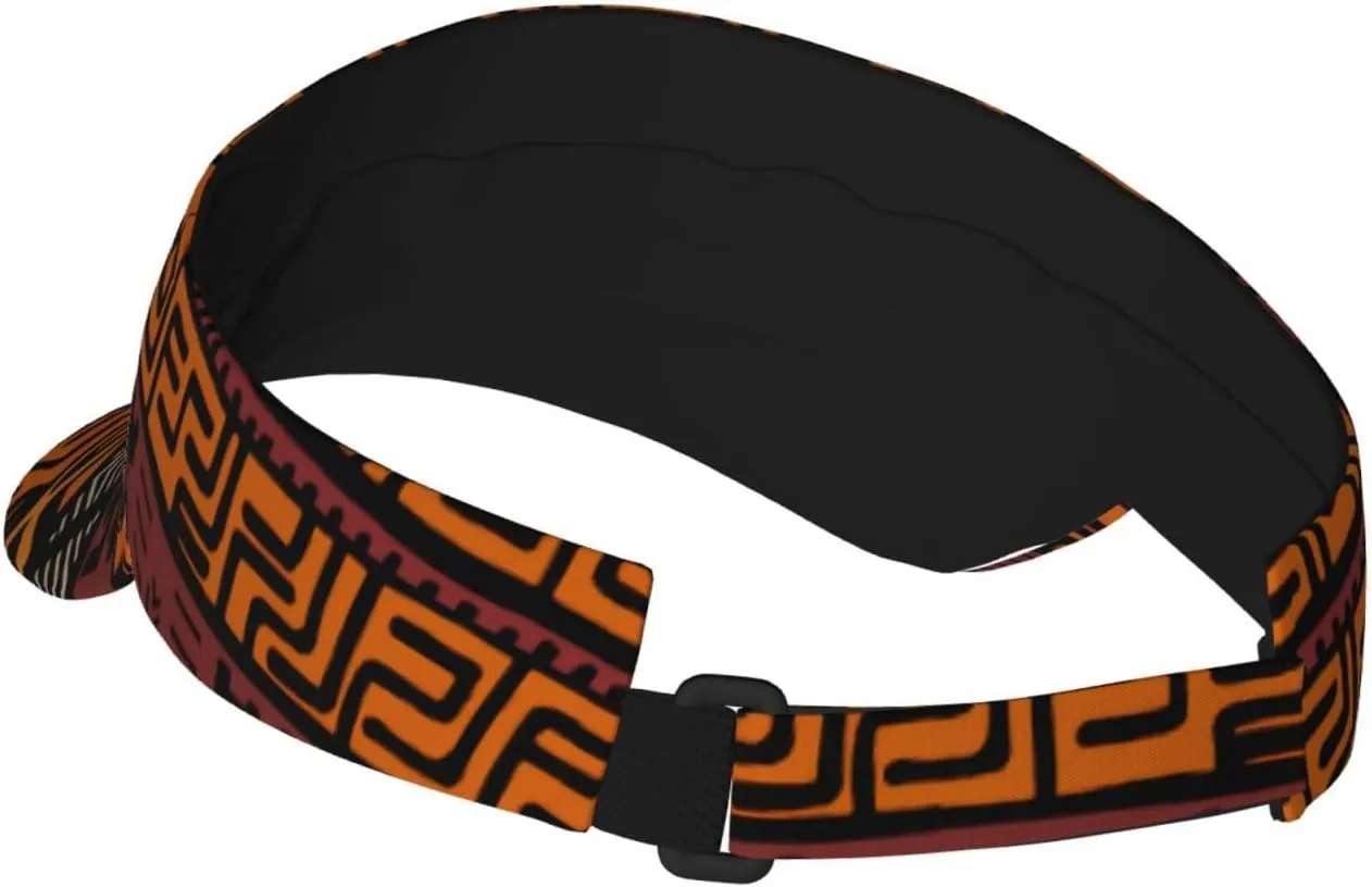 Africa Tribes Hat Men Women African Sun Visor Hat for Women Summer Packable Africa Hats