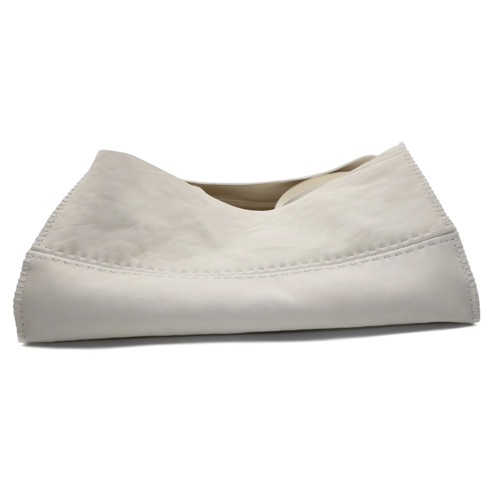 albino horse culatta leather storage box