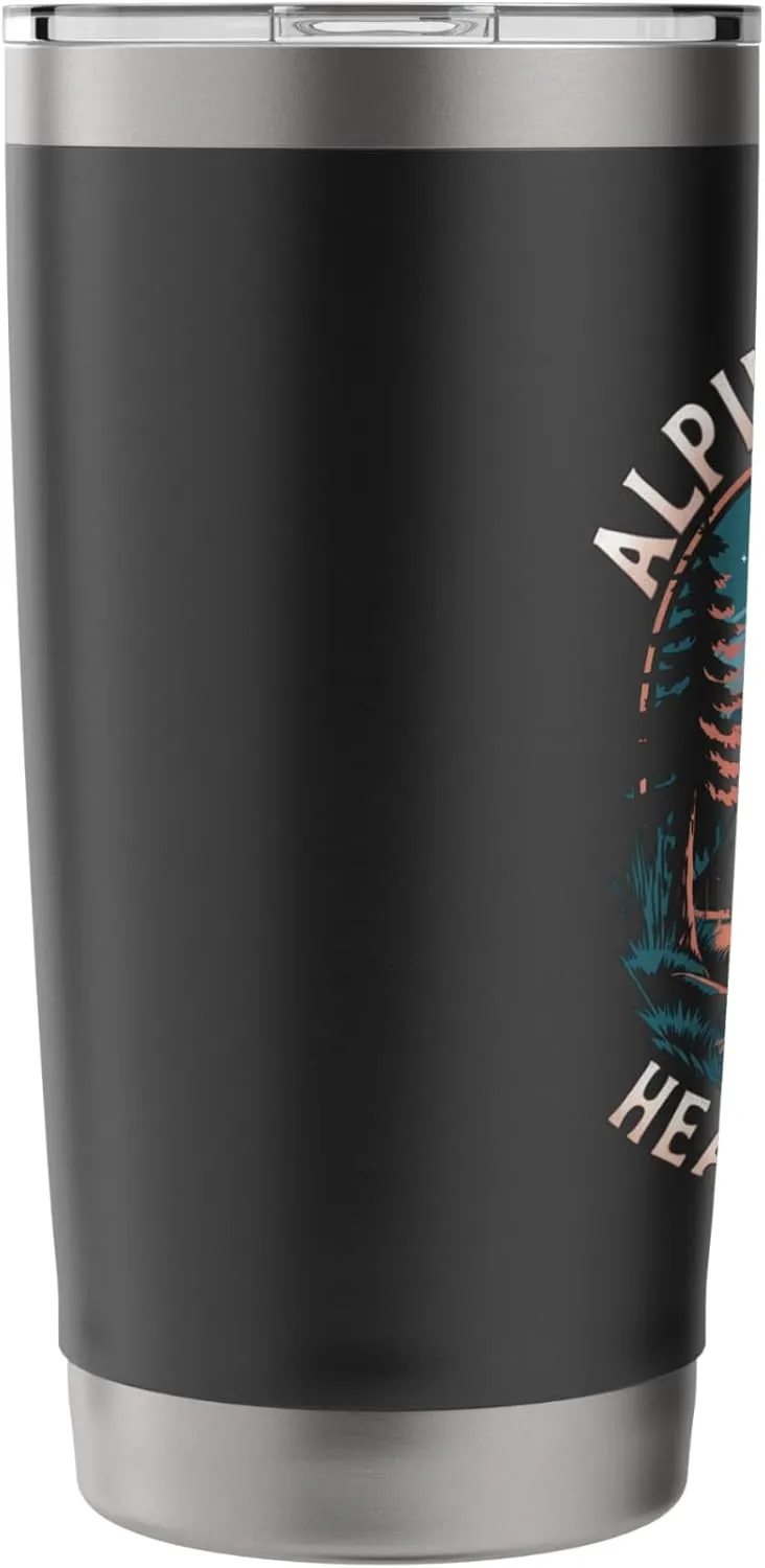 Alpine Camping Heals the Soul Alpine Camping Stainless Steel Insulated Tumbler