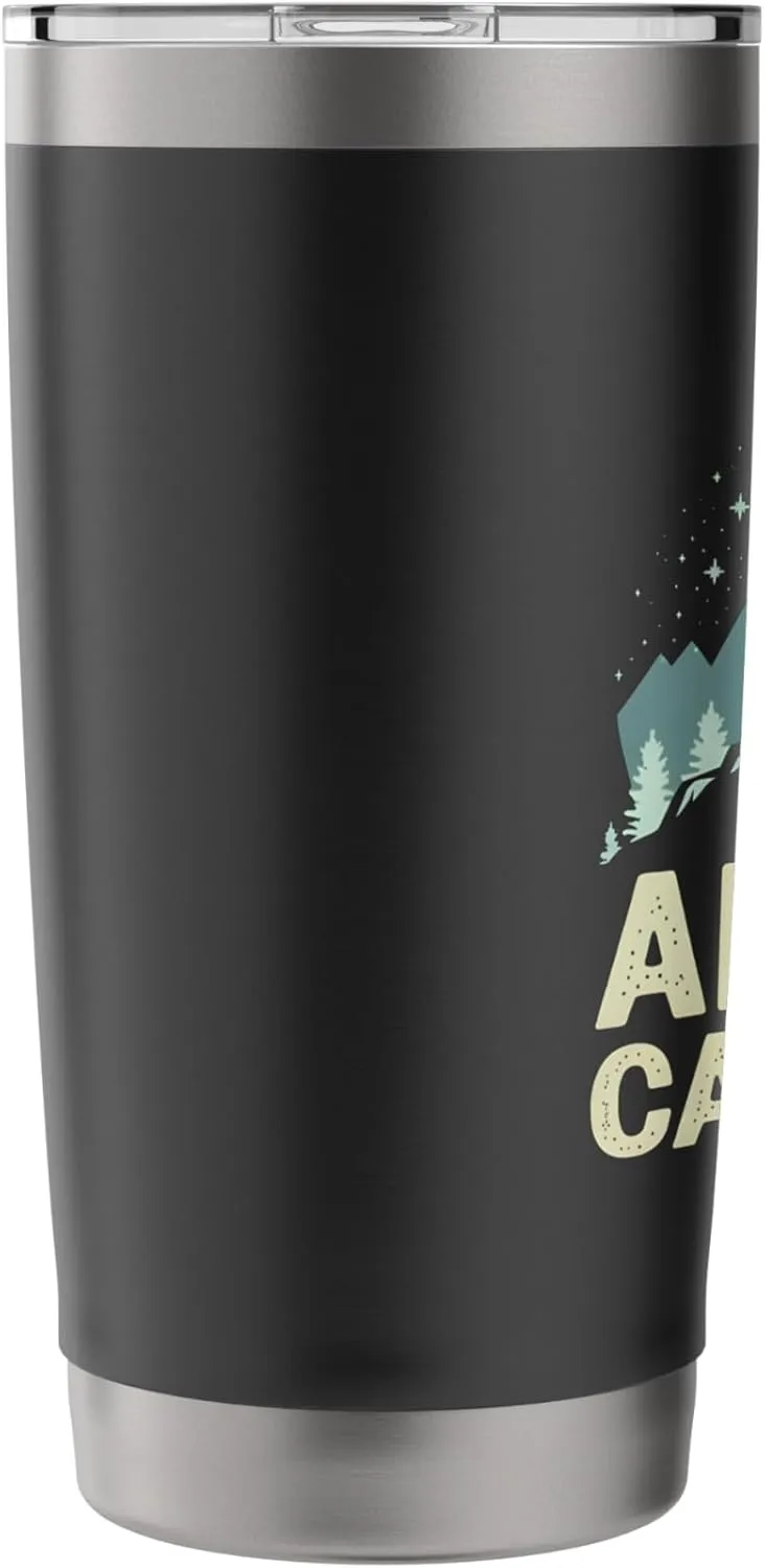 Alpine Camping Night Stars Camp Adventure Stainless Steel Insulated Tumbler