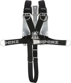 Apeks Deluxe Webbed Harness with SS Backplate