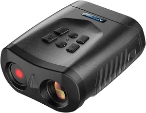 APL-NV009 4K HD Night Vision Goggles Digital Night Vision Binoculars 1080P 5X Optical Zoom Viewing 984ft/300M in Dark with 3-inch LCD Screen Support Image Video Recording for Bird, Black