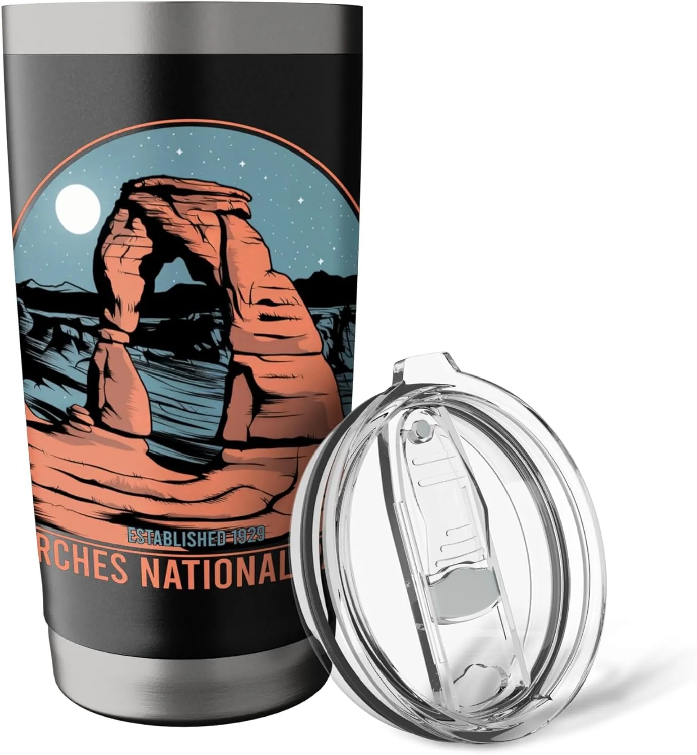 Arches National Park Delicate Hiking Outdoor Desert Souvenir Stainless Steel Insulated Tumbler