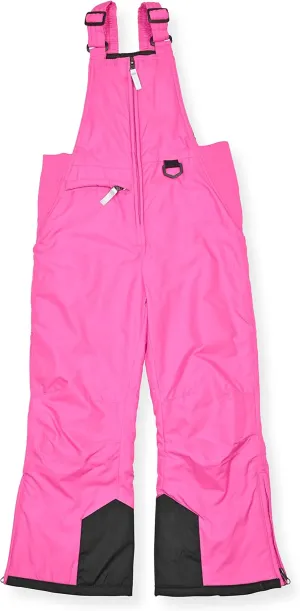 Arctic Quest unisex-adult Classic Ski & Snow Bib Overall Winter Snowsuit Water-resistant Windproof Outdoor Rain Bib
