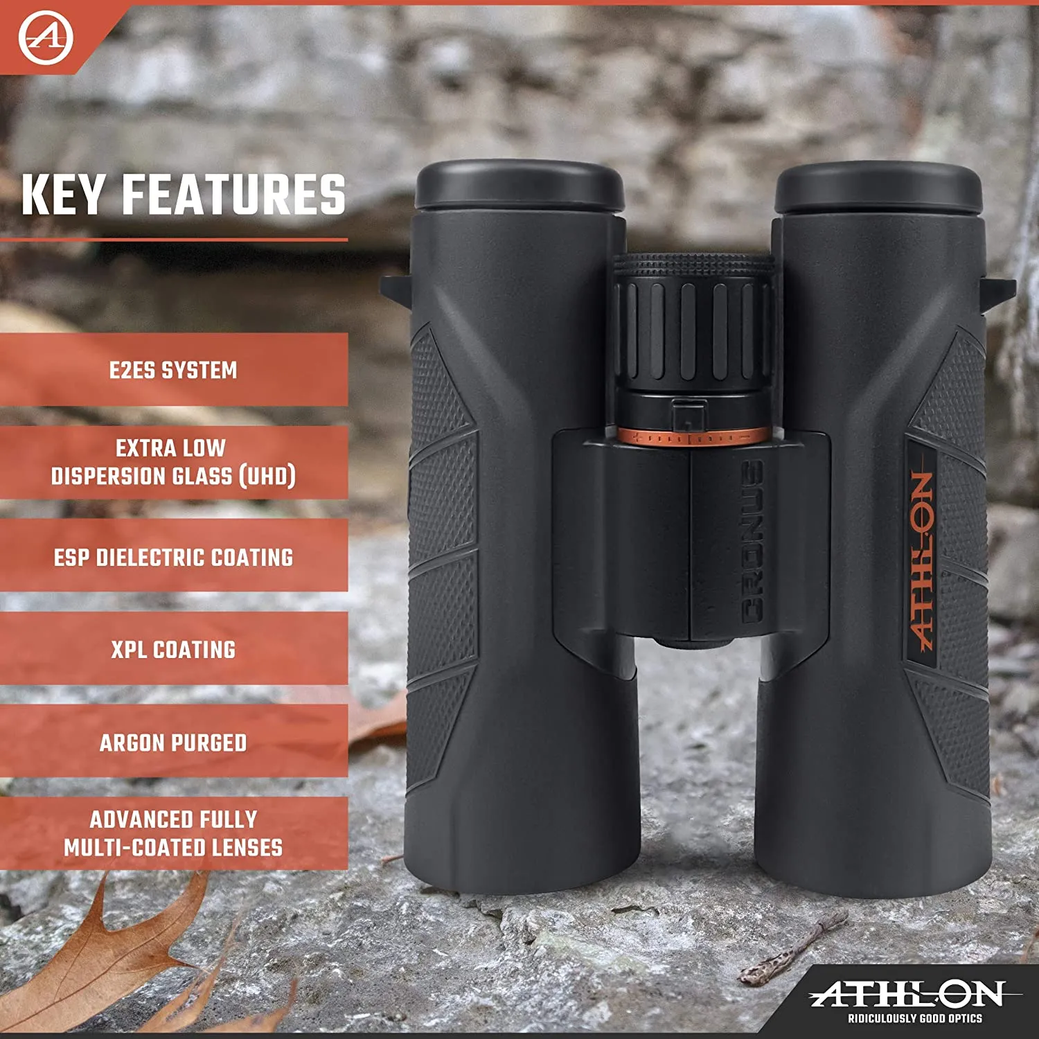 Athlon Optics Cronus 10x42 UHD Binoculars