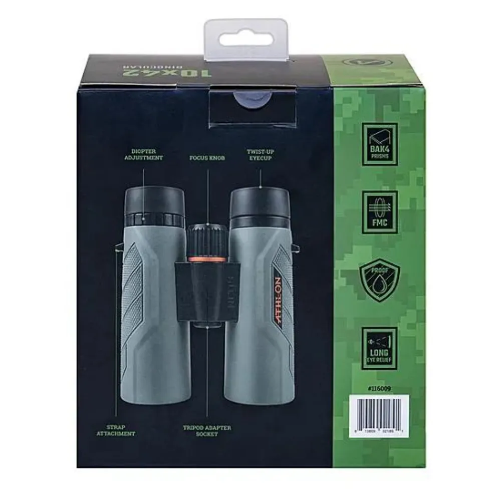 Athlon | Optics Neos Gen II HD 10x42mm Roof Prism Binoculars