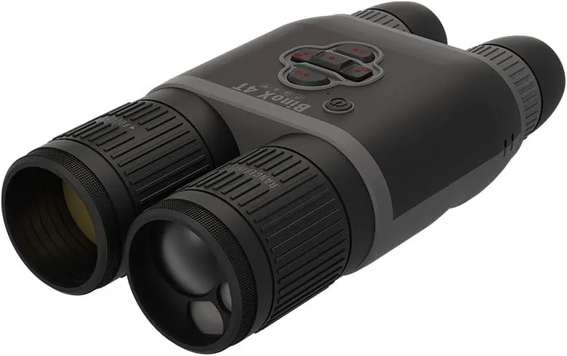 ATN BINOX 4T 384x288, 4.5-18x Smart HD Thermal Binoculars w/Laser Rangefinder, Video Record, Wi-Fi, E-Compass, 16hrs  Battery Power