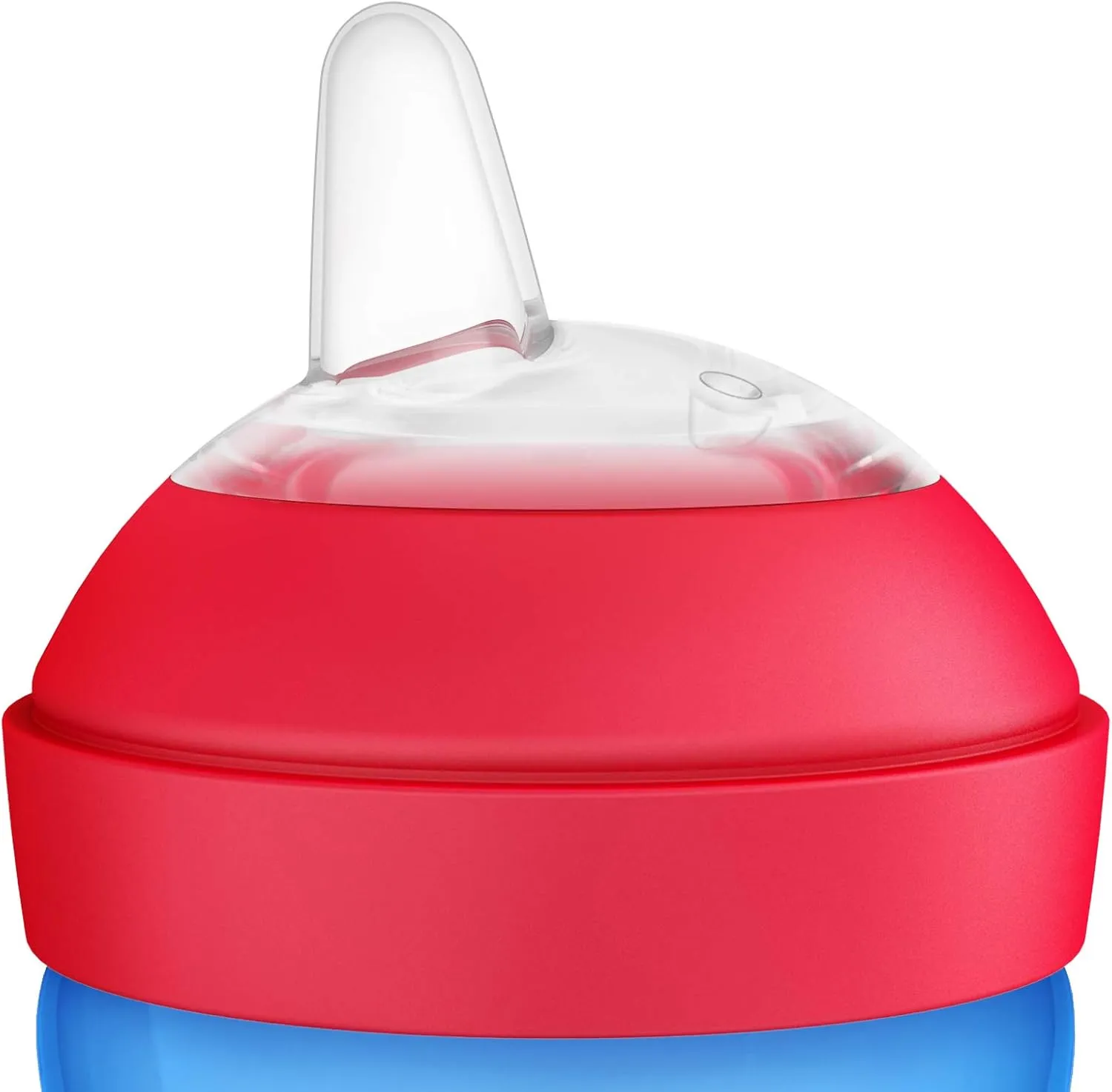 AVENT Philips Spout Sippy Cup with Soft Spout and Leak-Proof Design, Blue/Green, 10oz, 2pk, SCF801/21