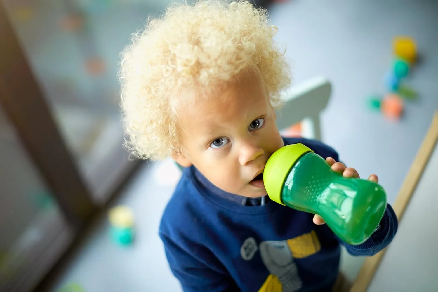 AVENT Philips Spout Sippy Cup with Soft Spout and Leak-Proof Design, Blue/Green, 10oz, 2pk, SCF801/21