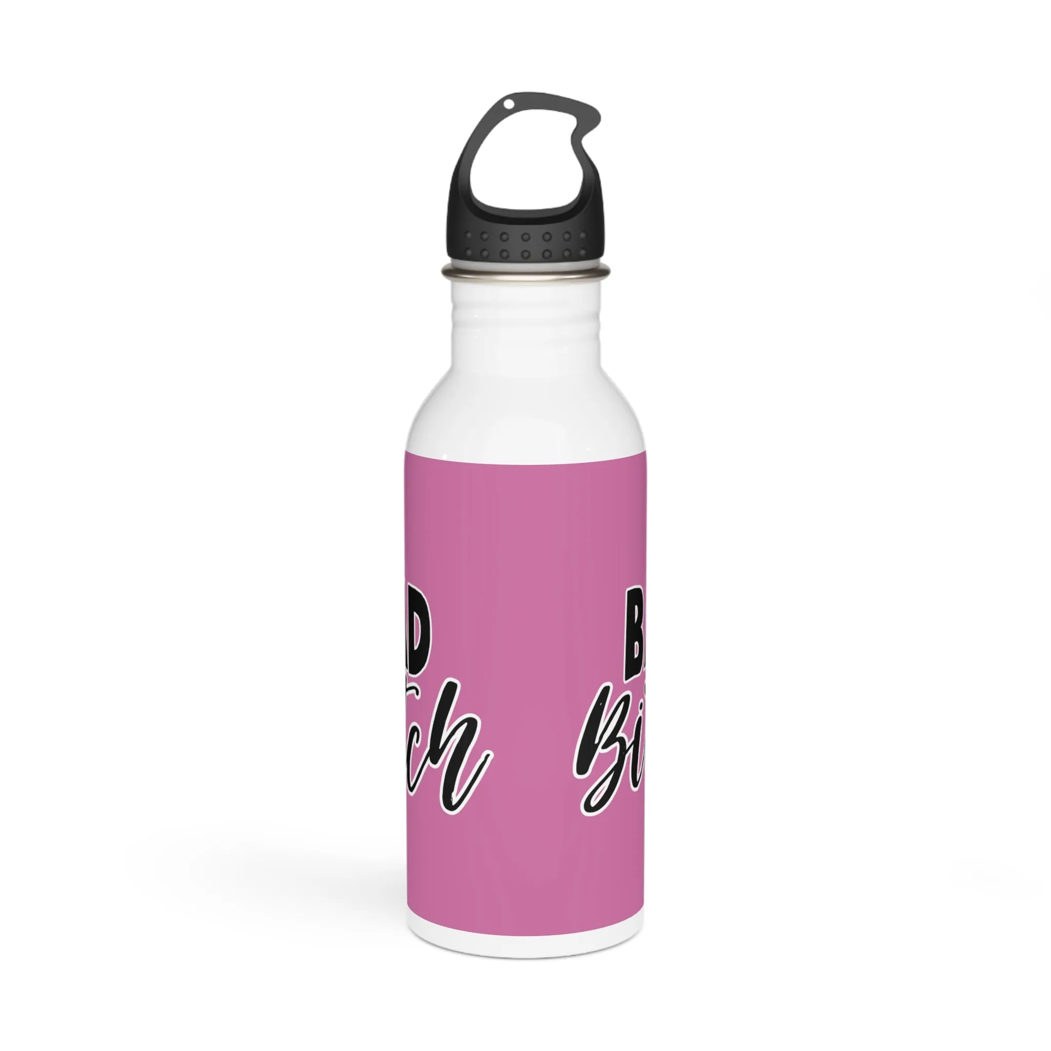 Bad Bitch Stylish Stainless Steel Water Bottle - Eco-Friendly, Durable, Perfect for On-the-Go - Pink