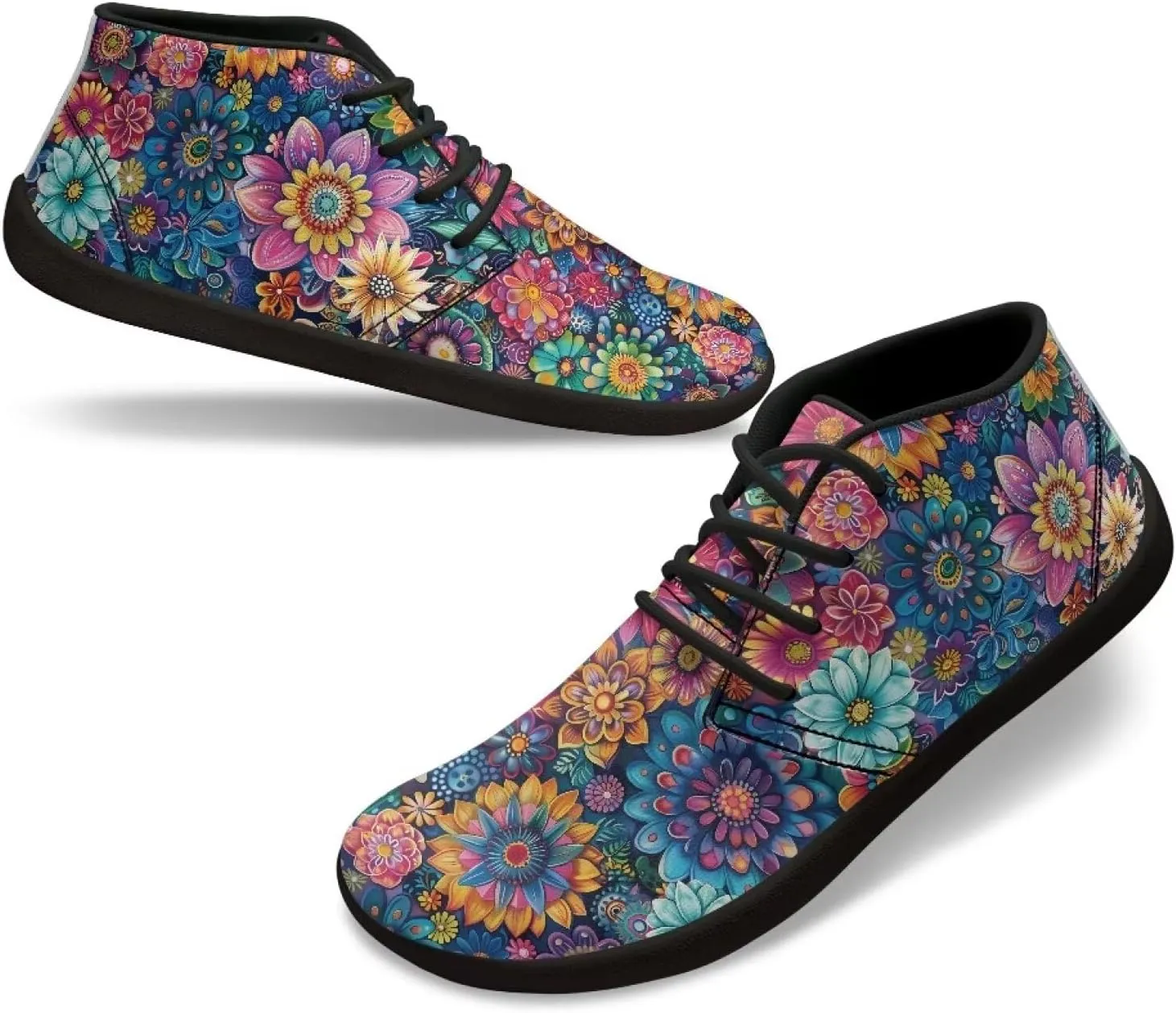 Barefoot Shoes for Women or Men Waterproof Leather Wide Toe Box Shoes for Women