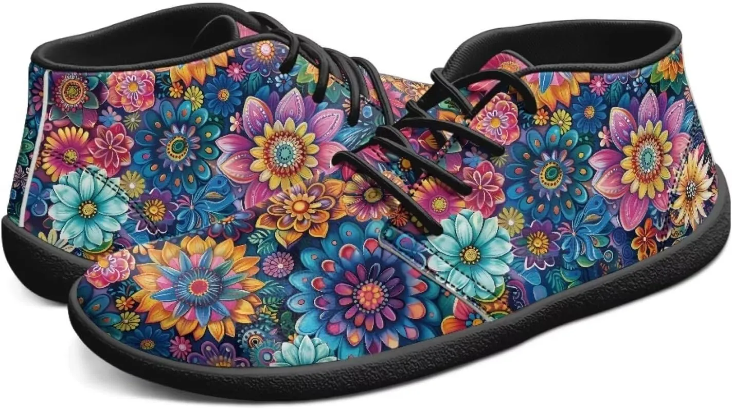 Barefoot Shoes for Women or Men Waterproof Leather Wide Toe Box Shoes for Women