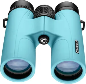 Barska Crush 10x42 Shockproof Lightweight Colorful Binoculars Fully-Multi Coated for Hunting, Hiking, Concerts, Sports with Carrying Case & Neck Strap