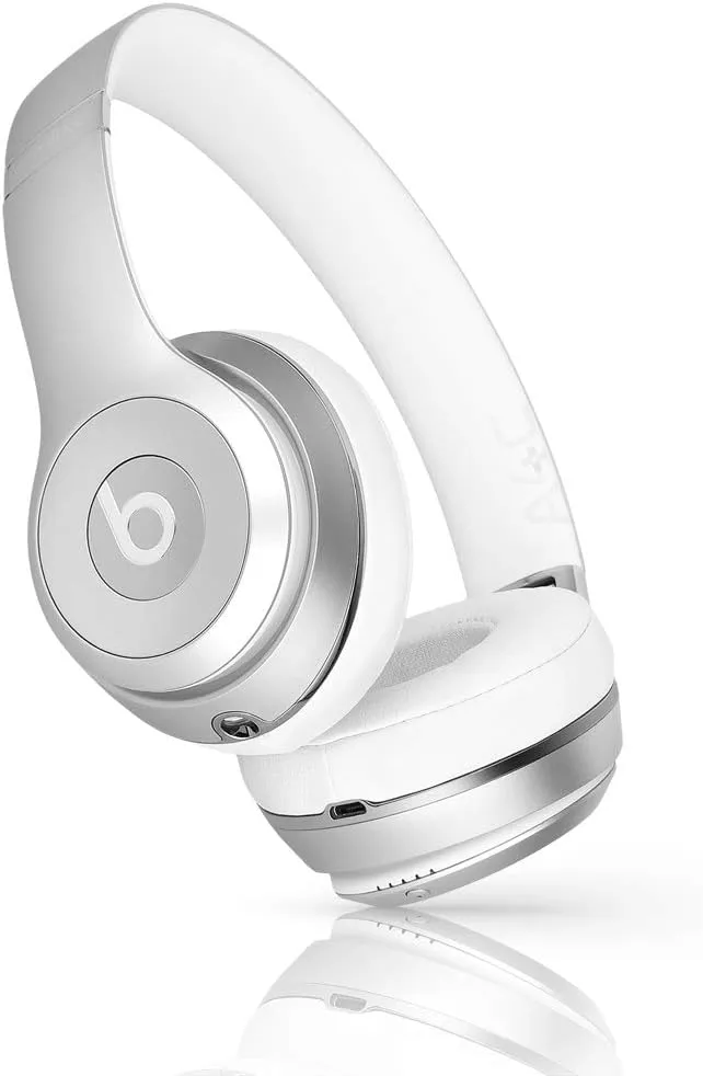 Beats by Dr. Dre Beats Solo3 Wireless On-Ear Headphones - Silver (Renewed)