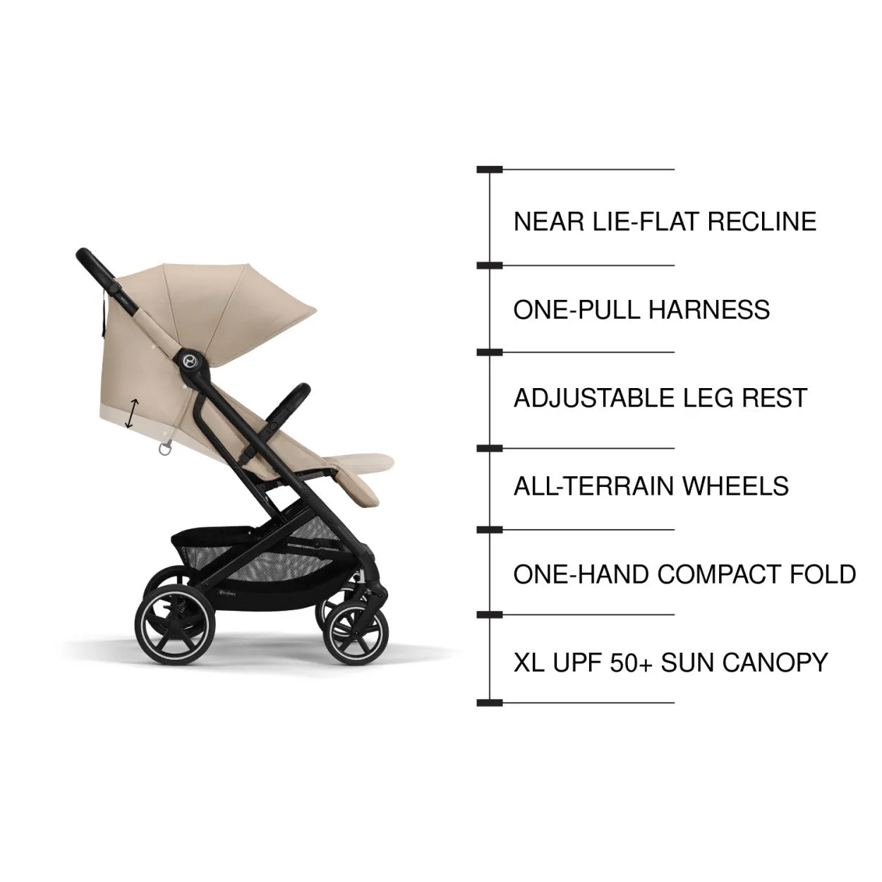 Beezy 2 Compact City Stroller