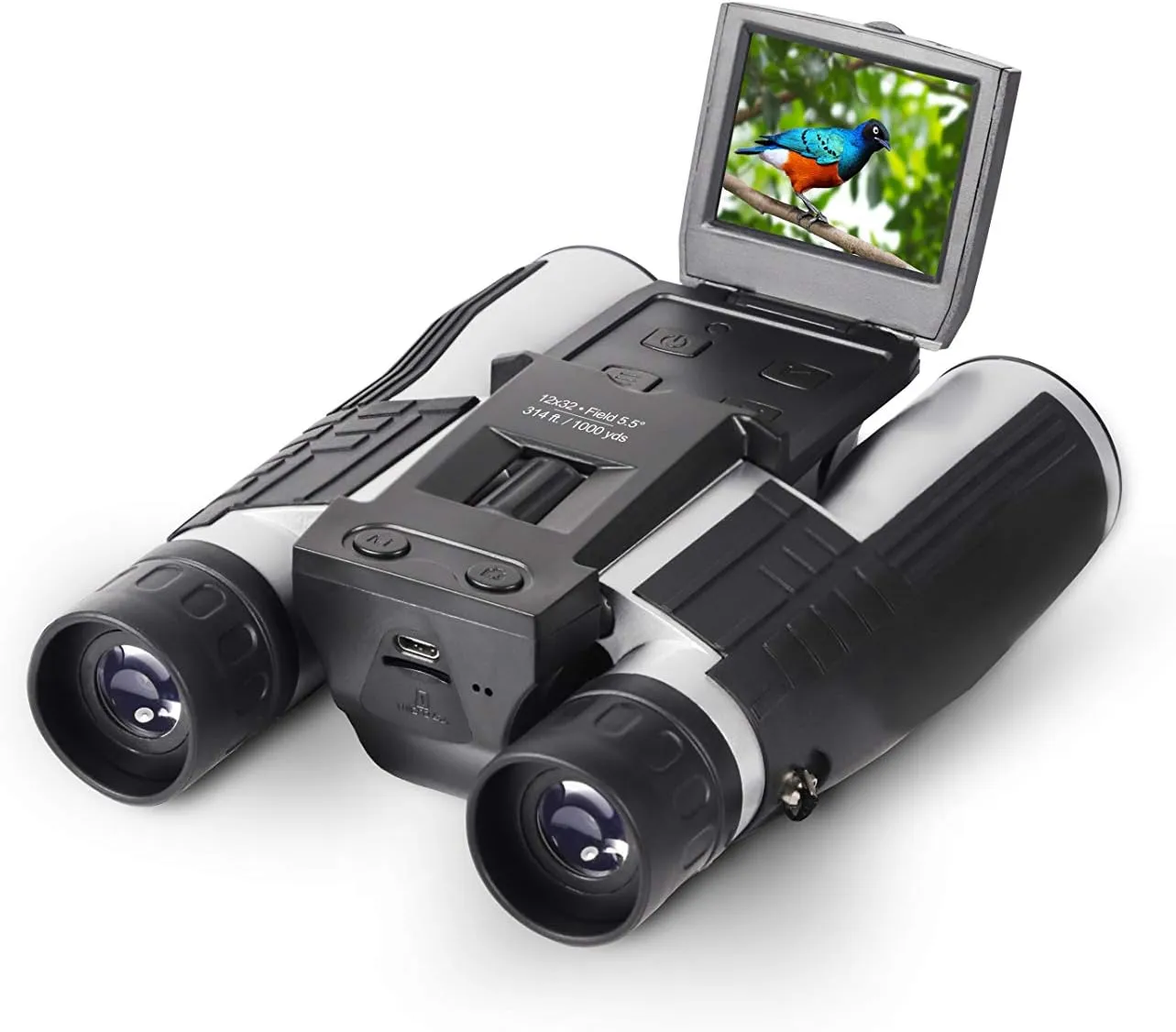 Bell   Howell BH1232HD 12x32 Binoculars w/1080p HD Video Camera (BH1232HD-K2)