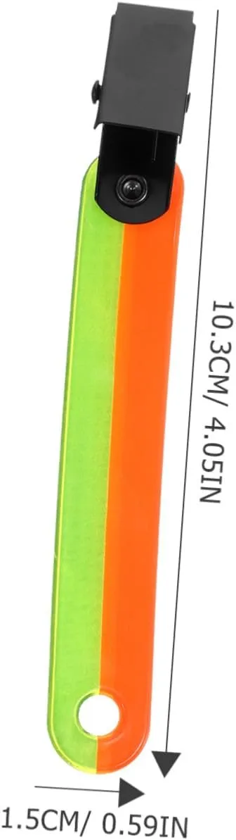 BESPORTBLE Fluorescent Label Holder Running Belt Outdoor Stair Treads Pendants Marker Reflectors Trail Cones Sports