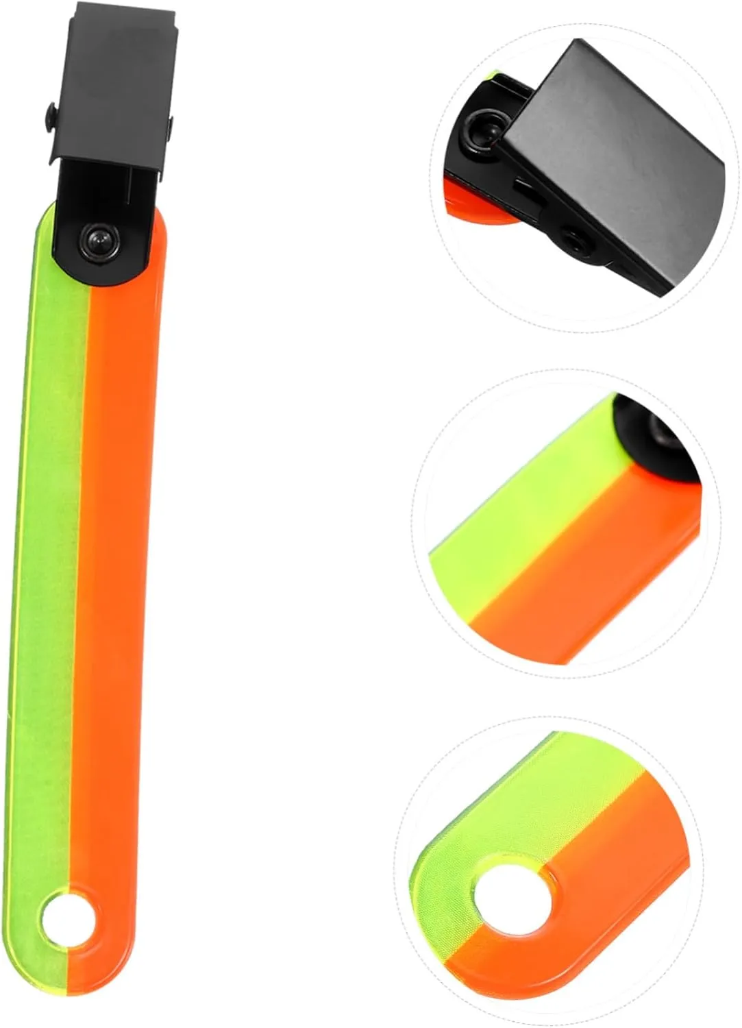 BESPORTBLE Fluorescent Label Holder Running Belt Outdoor Stair Treads Pendants Marker Reflectors Trail Cones Sports
