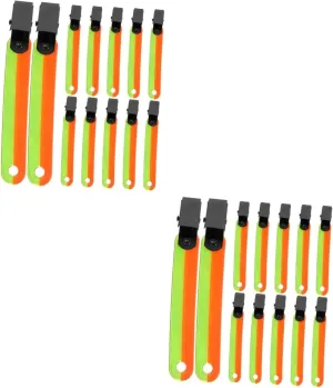 BESPORTBLE Fluorescent Label Holder Running Belt Outdoor Stair Treads Pendants Marker Reflectors Trail Cones Sports