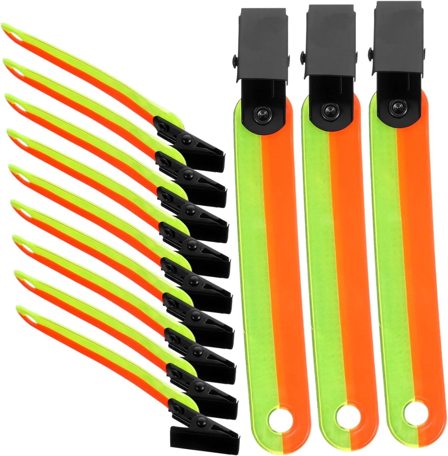 BESPORTBLE Fluorescent Label Holder Running Belt Outdoor Stair Treads Pendants Marker Reflectors Trail Cones Sports