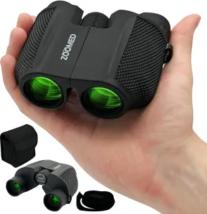Binoculars 10x25 for Bird Watching for Adults and Kids, Large View, Compact Binoculars with Low Light Vision, Easy Focus, Outdoor Travel Sightseeing, Concert, Hunting, Hiking.