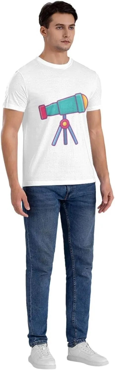Binoculars T-Shirt Cotton Short Sleeve for Men Women T-Shirt