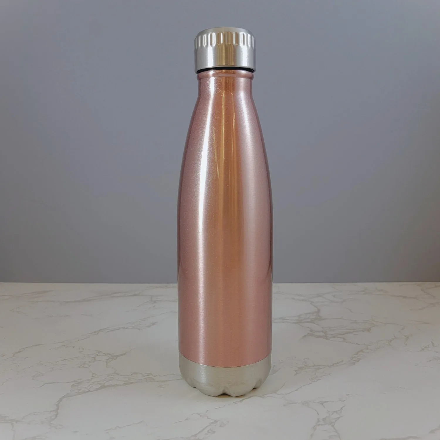 Birthday Queen With Crown Design Rose Gold 17oz Water Bottle LA5123