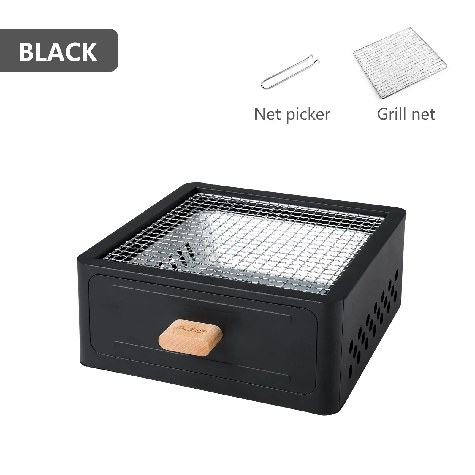 BISINNA Multi-functional Camping Stove BBQ Charcoal Grill Portable Burner Outdoor Camp Picnic