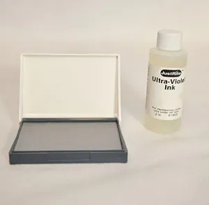 Black Light Invisible Ink - Ultraviolet Florescent Ink | 2oz (Free Dry PAD Included)