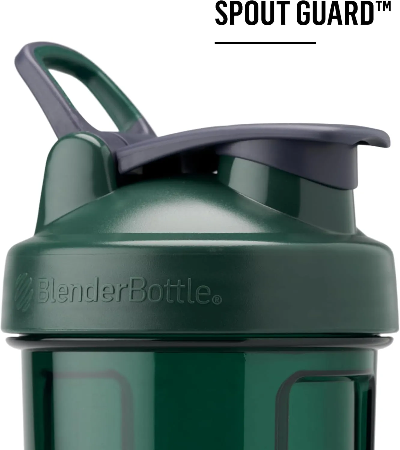 BlenderBottle Shaker Bottle Pro Series Perfect for Protein Shakes and Pre Workout, 28-Ounce, Full-Color Green